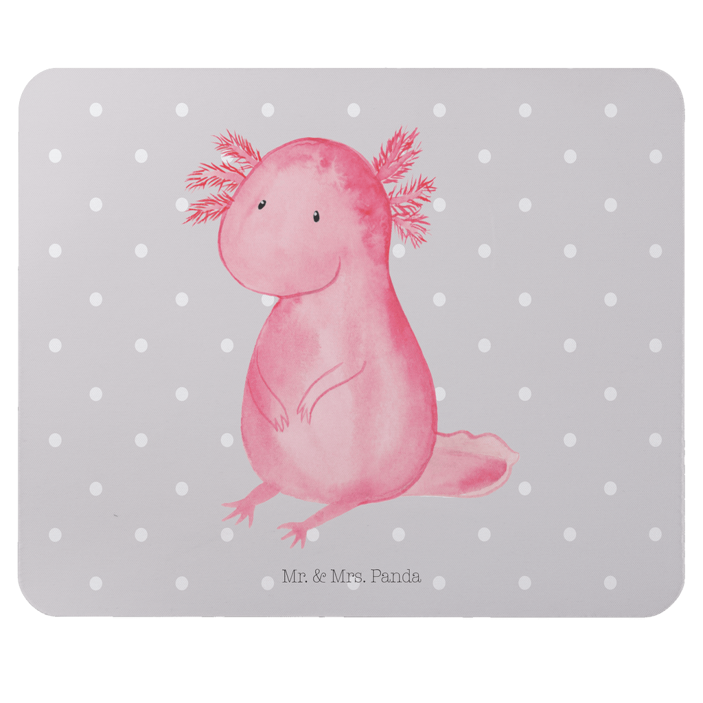 Mauspad Axolotl Mousepad, Computer zubehör, Büroausstattung, PC Zubehör, Arbeitszimmer, Mauspad, Einzigartiges Mauspad, Designer Mauspad, Axolotl, Molch, Axolot, vergnügt, fröhlich, zufrieden, Lebensstil, Weisheit, Lebensweisheit, Liebe, Freundin