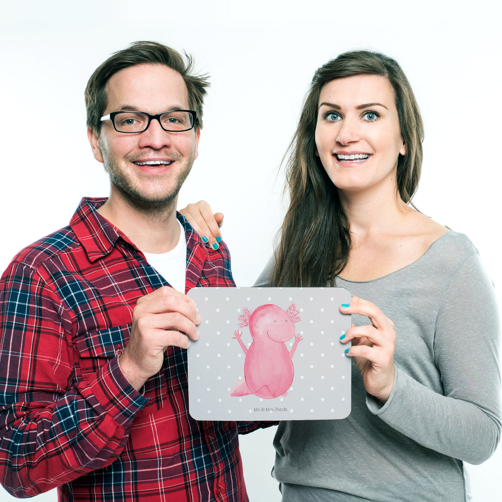 Mauspad Axolotl Hurra Mousepad, Computer zubehör, Büroausstattung, PC Zubehör, Arbeitszimmer, Mauspad, Einzigartiges Mauspad, Designer Mauspad, Axolotl, Molch, Axolot, Schwanzlurch, Lurch, Lurche, fröhlich, Spaß, Freude, Motivation, Zufriedenheit