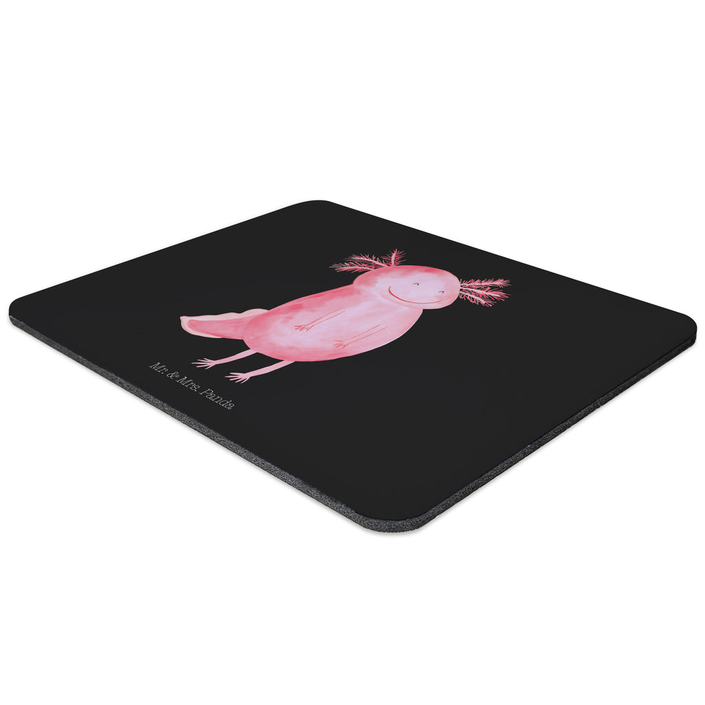 Mauspad Axolotl glücklich Mousepad, Computer zubehör, Büroausstattung, PC Zubehör, Arbeitszimmer, Mauspad, Einzigartiges Mauspad, Designer Mauspad, Axolotl, Molch, Axolot, Schwanzlurch, Lurch, Lurche, Motivation, gute Laune