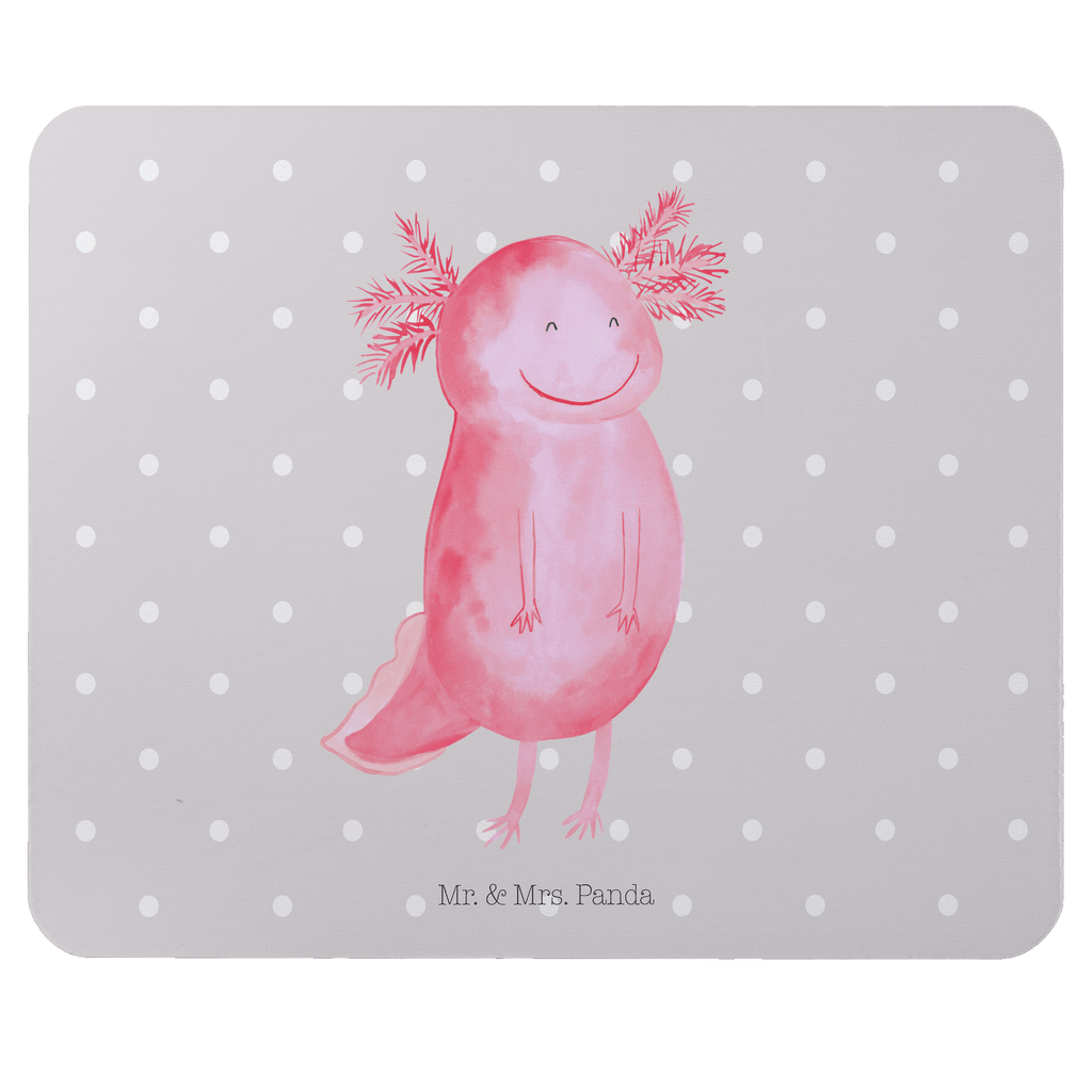 Mauspad Axolotl glücklich Mousepad, Computer zubehör, Büroausstattung, PC Zubehör, Arbeitszimmer, Mauspad, Einzigartiges Mauspad, Designer Mauspad, Axolotl, Molch, Axolot, Schwanzlurch, Lurch, Lurche, Motivation, gute Laune