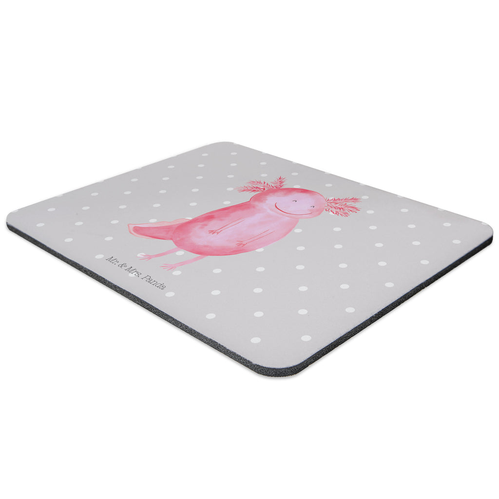 Mauspad Axolotl glücklich Mousepad, Computer zubehör, Büroausstattung, PC Zubehör, Arbeitszimmer, Mauspad, Einzigartiges Mauspad, Designer Mauspad, Axolotl, Molch, Axolot, Schwanzlurch, Lurch, Lurche, Motivation, gute Laune