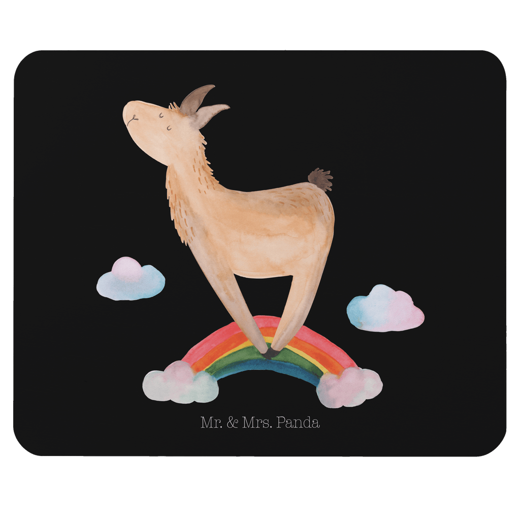 Mauspad Lama Regenbogen Mousepad, Computer zubehör, Büroausstattung, PC Zubehör, Arbeitszimmer, Mauspad, Einzigartiges Mauspad, Designer Mauspad, Lama, Alpaka, Lamas, Regenbogen, Haters gonna hate, Haters, Selbstständig, Außenseiter, Schule, Abi, Hobby, Wolkenland, Freiheit