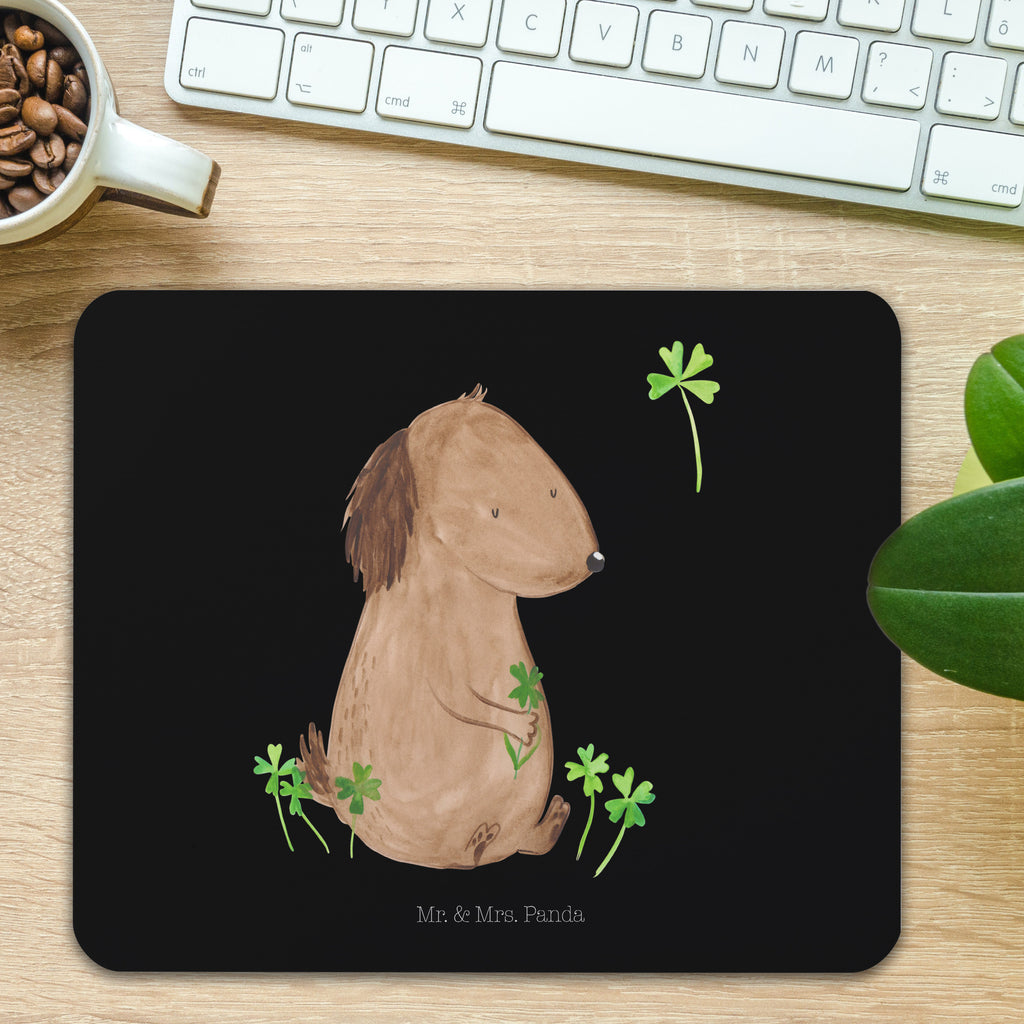 Mauspad Hund Kleeblatt Mousepad, Computer zubehör, Büroausstattung, PC Zubehör, Arbeitszimmer, Mauspad, Einzigartiges Mauspad, Designer Mauspad, Hund, Hundemotiv, Haustier, Hunderasse, Tierliebhaber, Hundebesitzer, Sprüche, Kleeblatt, Glück, Tagträume, Motivation, Neuanfang, Geschenk, Glücksbringer, Selbstliebe, Achtsamkeit