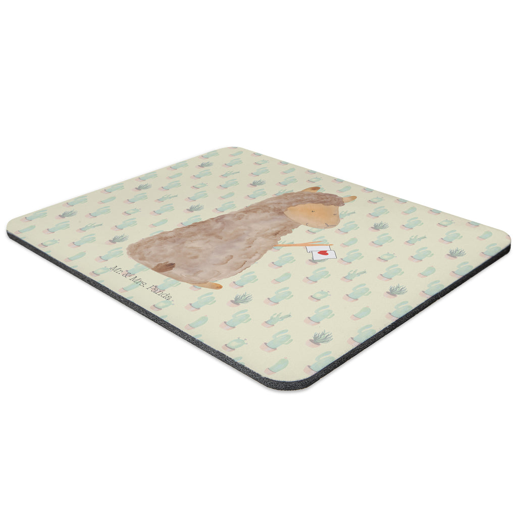 Mauspad Alpaka Fahne Mousepad, Computer zubehör, Büroausstattung, PC Zubehör, Arbeitszimmer, Mauspad, Einzigartiges Mauspad, Designer Mauspad, Alpaka, Lama, Alpakas, Lamas, Liebe