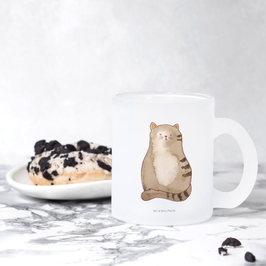 Teetasse Katze sitzend Teetasse, Teeglas, Teebecher, Tasse mit Henkel, Tasse, Glas Teetasse, Teetasse aus Glas, Katze, Katzenmotiv, Katzenfan, Katzendeko, Katzenfreund, Katzenliebhaber, Katzenprodukte, Katzenartikel, Katzenaccessoires, Katzensouvenirs, Katzenliebhaberprodukte, Katzenmotive, Katzen, Kater, Mietze, Cat, Cats, Katzenhalter, Katzenbesitzerin, Haustier, Katzenliebe, Lebensinhalt, Liebe, Mittelpunkt, Familie