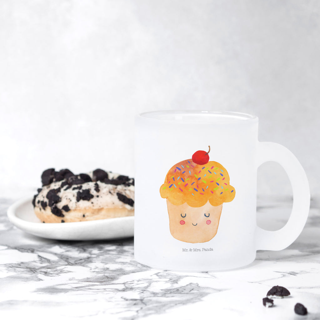 Teetasse Cupcake Teetasse, Teeglas, Teebecher, Tasse mit Henkel, Tasse, Glas Teetasse, Teetasse aus Glas, Tiermotive, Gute Laune, lustige Sprüche, Tiere, Cupcakes, Muffin, Wunder, Küche Deko, Küche Spruch, Backen Geschenk, Geschenk Koch, Motivation Sprüche