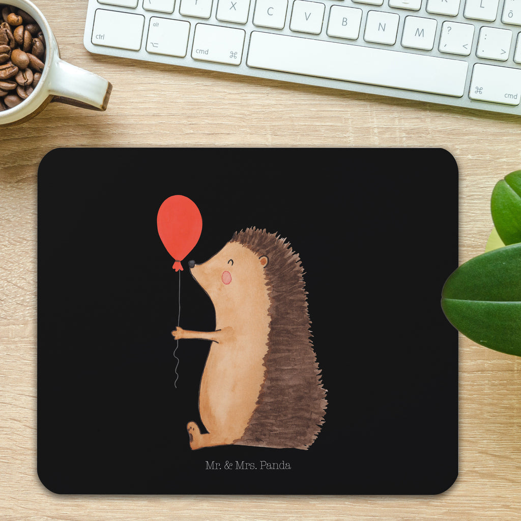 Mauspad Igel mit Luftballon Mousepad, Computer zubehör, Büroausstattung, PC Zubehör, Arbeitszimmer, Mauspad, Einzigartiges Mauspad, Designer Mauspad, Tiermotive, Gute Laune, lustige Sprüche, Tiere, Igel, Geburtstag, Herzlichen Glückwunsch, Glückwunsch, Geburtstagskind, Ballon, Happy Birthday