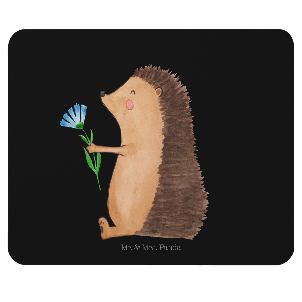 Mauspad Igel mit Blume Mousepad, Computer zubehör, Büroausstattung, PC Zubehör, Arbeitszimmer, Mauspad, Einzigartiges Mauspad, Designer Mauspad, Tiermotive, Gute Laune, lustige Sprüche, Tiere, Igel, Gute Besserung, Genesungswünsche, Krankheit, Krankenhaus, krank, Besuch