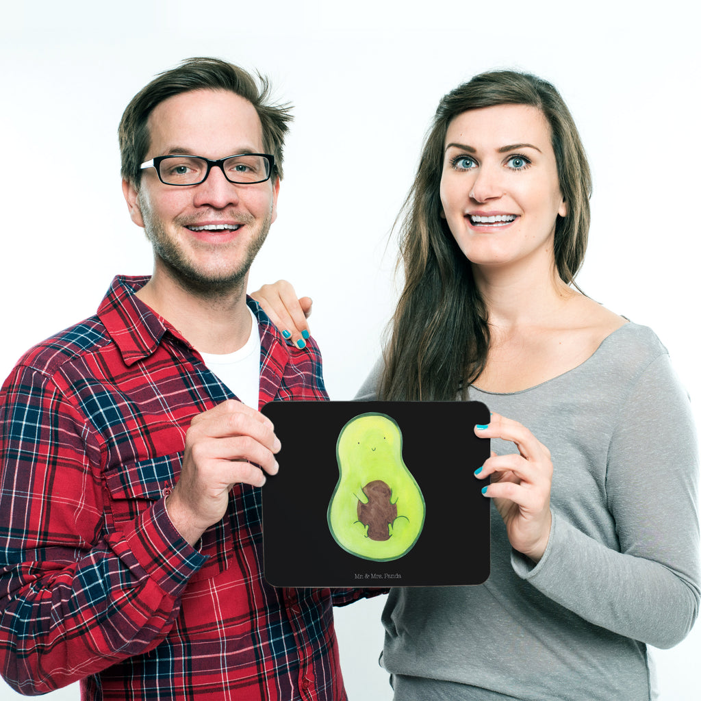 Mauspad Avocado mit Kern Mousepad, Computer zubehör, Büroausstattung, PC Zubehör, Arbeitszimmer, Mauspad, Einzigartiges Mauspad, Designer Mauspad, Avocado, Veggie, Vegan, Gesund, Avokado, Avocadokern, Kern, Pflanze, Spruch Leben