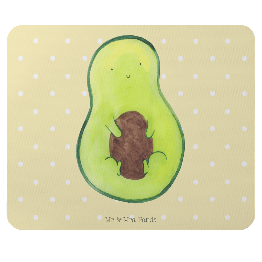 Mauspad Avocado mit Kern Mousepad, Computer zubehör, Büroausstattung, PC Zubehör, Arbeitszimmer, Mauspad, Einzigartiges Mauspad, Designer Mauspad, Avocado, Veggie, Vegan, Gesund, Avokado, Avocadokern, Kern, Pflanze, Spruch Leben
