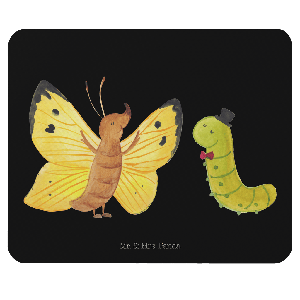 Mauspad Raupe & Schmetterling Mousepad, Computer zubehör, Büroausstattung, PC Zubehör, Arbeitszimmer, Mauspad, Einzigartiges Mauspad, Designer Mauspad, Tiermotive, Gute Laune, lustige Sprüche, Tiere, Raupe, Schmetterling, Zitronenfalter, Entwicklung, Erwachsen werden, Kokon, Hut, Hütchen, Schönheit, Aufwachsen