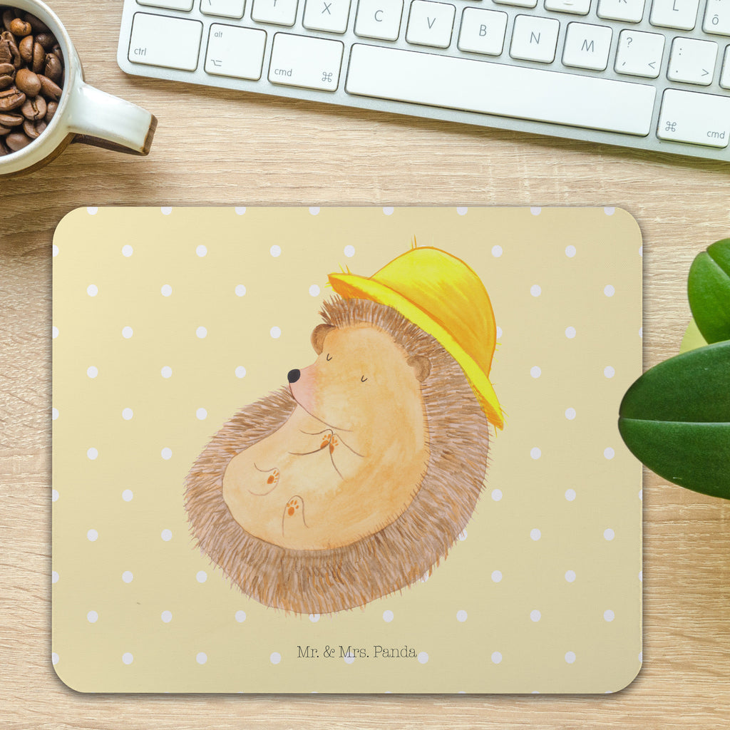 Mauspad Igel betet Mousepad, Computer zubehör, Büroausstattung, PC Zubehör, Arbeitszimmer, Mauspad, Einzigartiges Mauspad, Designer Mauspad, Tiermotive, Gute Laune, lustige Sprüche, Tiere, Igel, Igel mit Hut, Sonnenhut, Gott, Amen, beten, Leben, Dankbarkeit, Dankbar sein, dankbar, genießen