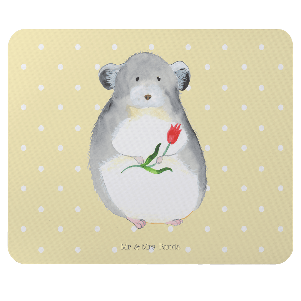 Mauspad Chinchilla mit Blume Mousepad, Computer zubehör, Büroausstattung, PC Zubehör, Arbeitszimmer, Mauspad, Einzigartiges Mauspad, Designer Mauspad, Tiermotive, Gute Laune, lustige Sprüche, Tiere, Chinchilla, Chinchillas, Liebeskummer, Kummer, Depressionen, traurig sein, Chaos, Glücklichsein, Büro, Büroalltag
