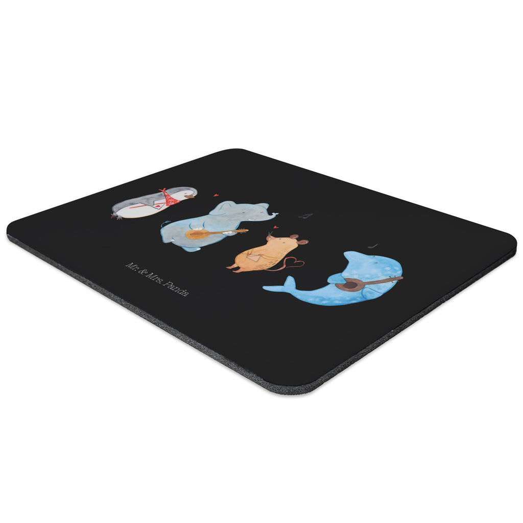 Mauspad Big Band Mousepad, Computer zubehör, Büroausstattung, PC Zubehör, Arbeitszimmer, Mauspad, Einzigartiges Mauspad, Designer Mauspad, Tiermotive, Gute Laune, lustige Sprüche, Tiere, Hund, Pinguin, Maus, Elefant, Delfin, Gitarre, Band, Triangel, Musikanten, Musik