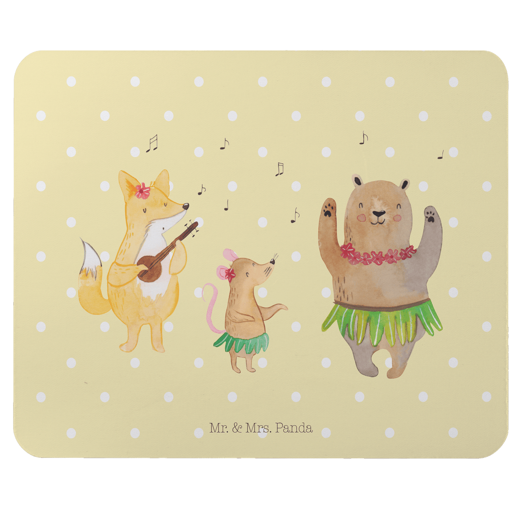 Mauspad Waldtiere Aloha Mousepad, Computer zubehör, Büroausstattung, PC Zubehör, Arbeitszimmer, Mauspad, Einzigartiges Mauspad, Designer Mauspad, Tiermotive, Gute Laune, lustige Sprüche, Tiere, Wald, Waldtiere, Musik, Aloha, Bär, Hase, Igel, Tanzen, Leben, Lachen