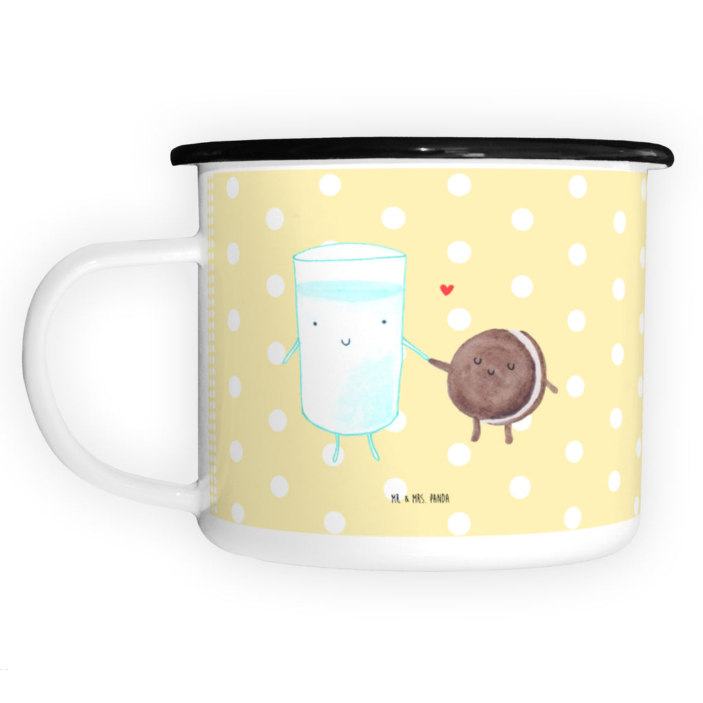 XL Emaille Tasse Milch & Keks XL Emaille Tasse, Metalltasse, Kaffeetasse, Tasse, Becher, Kaffeebecher, Camping, Campingbecher, Tassendruck, Metall-Tasse, Deko-Becher, emailliert, Outdoor Tasse, Trinkbecher, bruchsicher, Emaille-Optik, Motivtasse, Outdoor Kaffeetasse, Tiermotive, Gute Laune, lustige Sprüche, Tiere, Milk, Cookie, Milch, Keks, Kekse, Kaffee, Einladung Frühstück, Motiv süß, romantisch, perfektes Paar