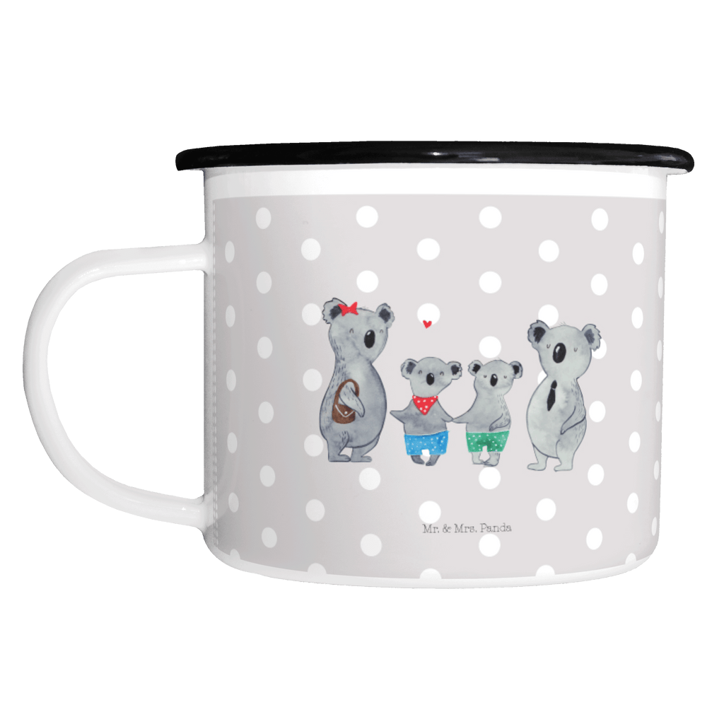 XL Emaille Tasse Koala Familie zwei XL Emaille Tasse, Metalltasse, Kaffeetasse, Tasse, Becher, Kaffeebecher, Camping, Campingbecher, Tassendruck, Metall-Tasse, Deko-Becher, emailliert, Outdoor Tasse, Trinkbecher, bruchsicher, Emaille-Optik, Motivtasse, Outdoor Kaffeetasse, Familie, Vatertag, Muttertag, Bruder, Schwester, Mama, Papa, Oma, Opa, Koala, Koalabär, beste Familie, Familienzeit, Familienleben, Koalafamilie, Lieblingsfamilie