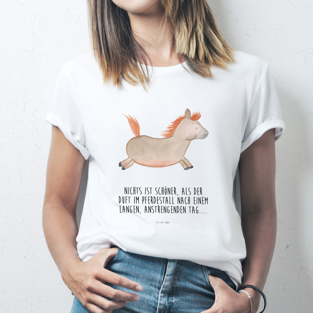 Größe S T-Shirt Pferd springt T-Shirt, Shirt, Tshirt, Lustiges T-Shirt, T-Shirt mit Spruch, Party, Junggesellenabschied, Jubiläum, Geburstag, Herrn, Damen, Männer, Frauen, Schlafshirt, Nachthemd, Sprüche, Bauernhof, Hoftiere, Landwirt, Landwirtin, Pferd, Pony, Pferde, Stall, Pferdestall, ausreiten, reiten, Pferdebesitzer
