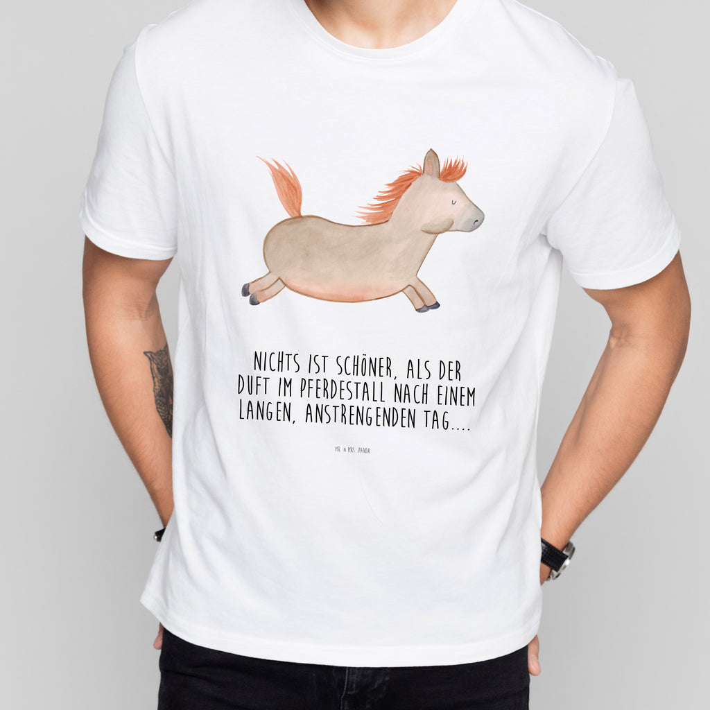 Größe S T-Shirt Pferd springt T-Shirt, Shirt, Tshirt, Lustiges T-Shirt, T-Shirt mit Spruch, Party, Junggesellenabschied, Jubiläum, Geburstag, Herrn, Damen, Männer, Frauen, Schlafshirt, Nachthemd, Sprüche, Bauernhof, Hoftiere, Landwirt, Landwirtin, Pferd, Pony, Pferde, Stall, Pferdestall, ausreiten, reiten, Pferdebesitzer