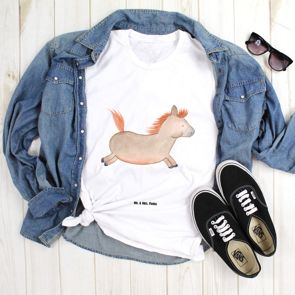 Größe S T-Shirt Pferd springt T-Shirt, Shirt, Tshirt, Lustiges T-Shirt, T-Shirt mit Spruch, Party, Junggesellenabschied, Jubiläum, Geburstag, Herrn, Damen, Männer, Frauen, Schlafshirt, Nachthemd, Sprüche, Bauernhof, Hoftiere, Landwirt, Landwirtin, Pferd, Pony, Pferde, Stall, Pferdestall, ausreiten, reiten, Pferdebesitzer
