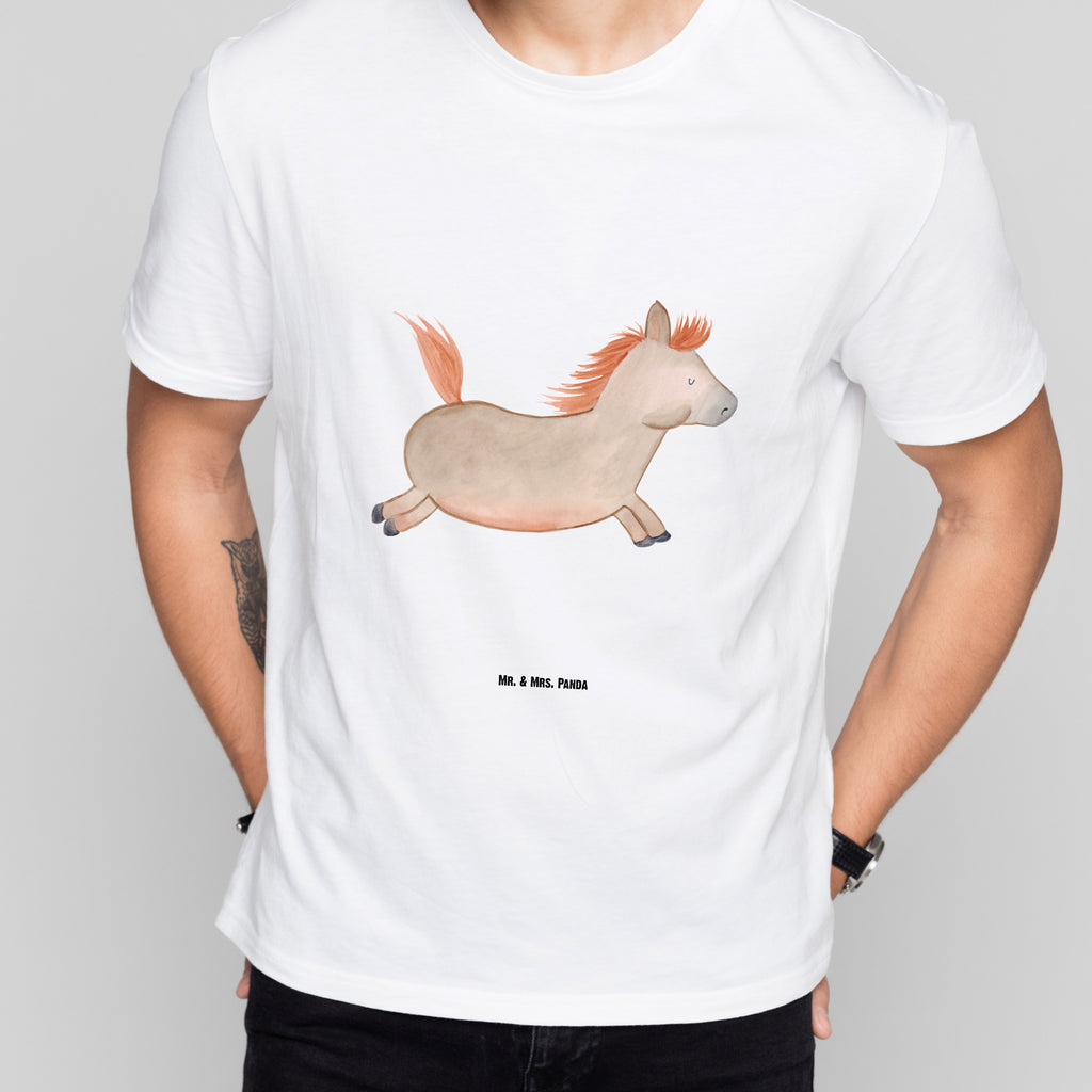 Größe S T-Shirt Pferd springt T-Shirt, Shirt, Tshirt, Lustiges T-Shirt, T-Shirt mit Spruch, Party, Junggesellenabschied, Jubiläum, Geburstag, Herrn, Damen, Männer, Frauen, Schlafshirt, Nachthemd, Sprüche, Bauernhof, Hoftiere, Landwirt, Landwirtin, Pferd, Pony, Pferde, Stall, Pferdestall, ausreiten, reiten, Pferdebesitzer