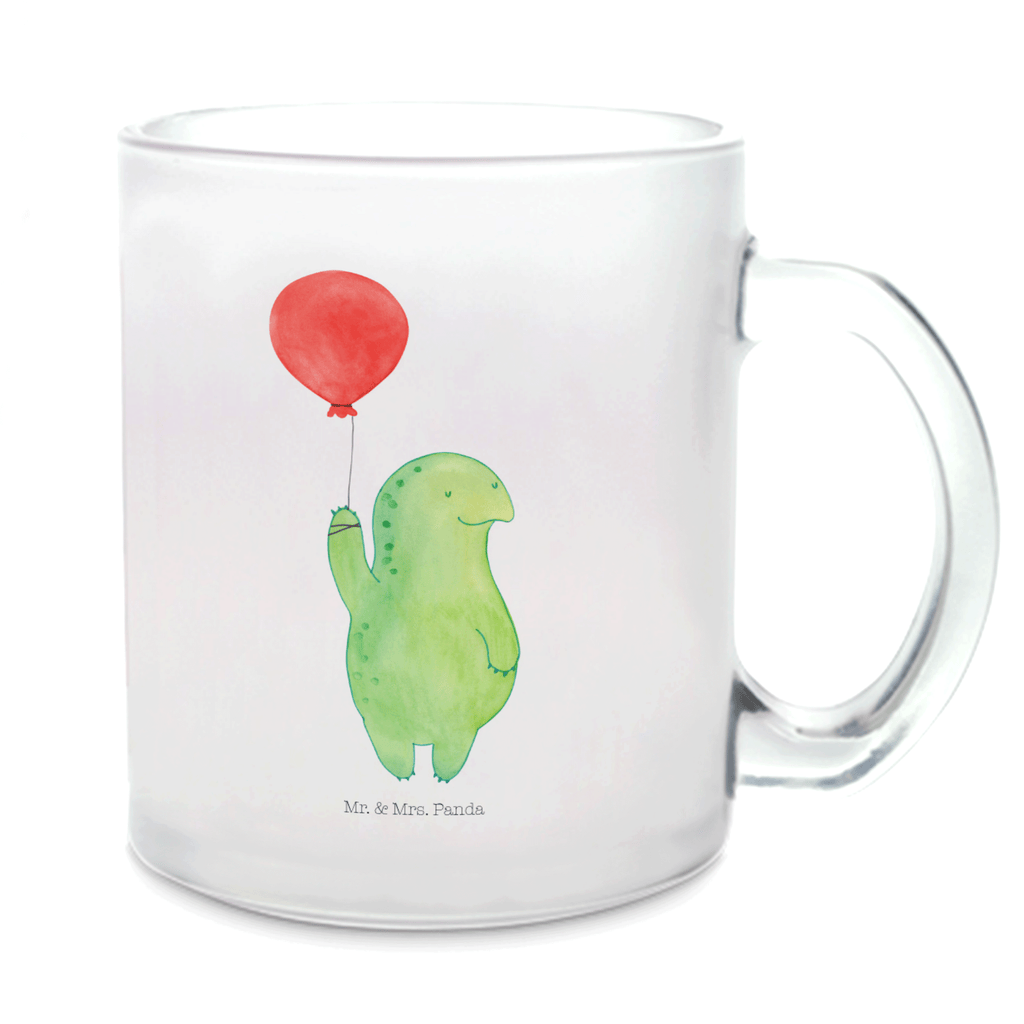 Teetasse Schildkröte Luftballon Teetasse, Teeglas, Teebecher, Tasse mit Henkel, Tasse, Glas Teetasse, Teetasse aus Glas, Schildkröte, Schildkröten, Mutausbruch, Motivation, Motivationsspruch