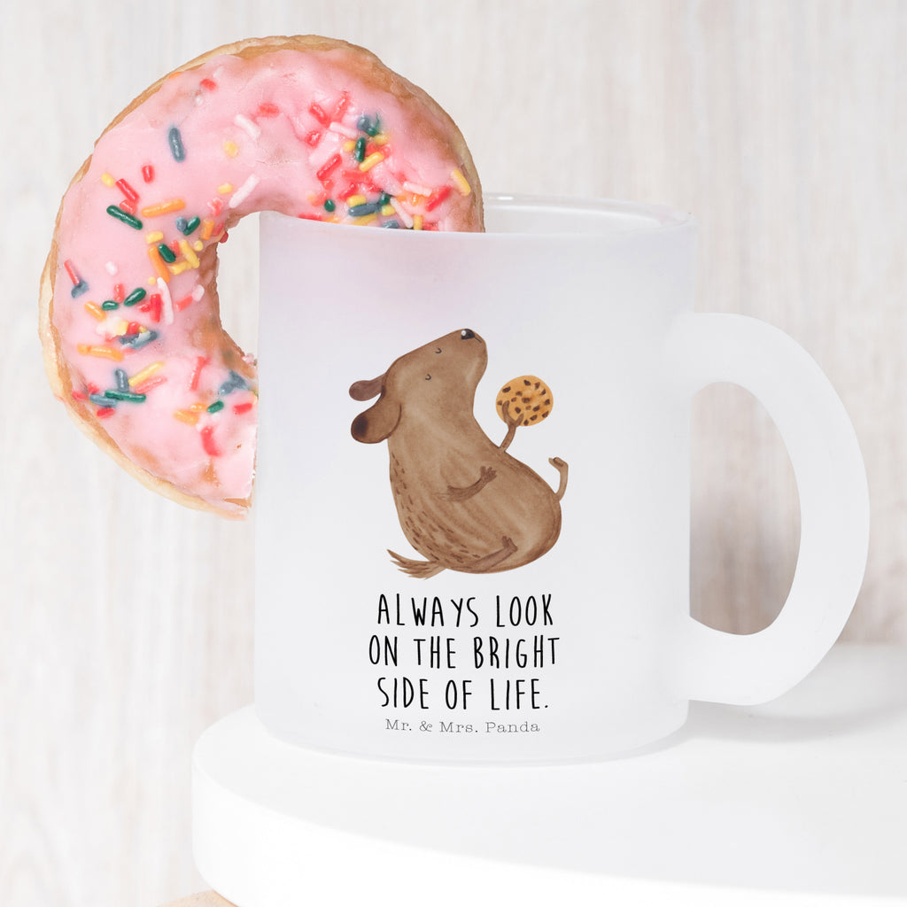 Teetasse Hund Keks Teetasse, Teeglas, Teebecher, Tasse mit Henkel, Tasse, Glas Teetasse, Teetasse aus Glas, Hund, Hundemotiv, Haustier, Hunderasse, Tierliebhaber, Hundebesitzer, Sprüche, Hundekekse, Leckerli, Hundeleckerli, Hundesnacks