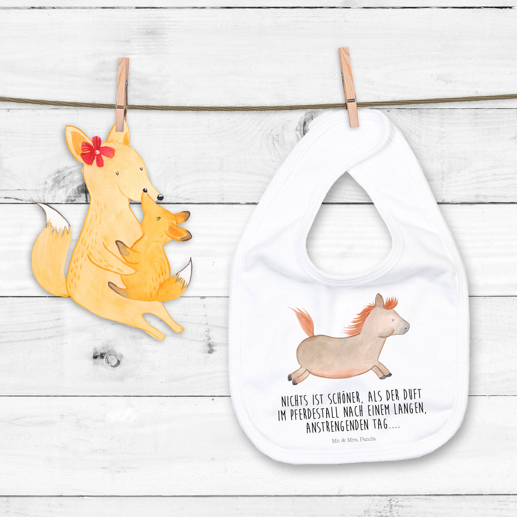 Organic Babylätzchen Pferd springt Baby, Lätzchen, Spucktuch, Sabberlätzchen, Klettlätzchen, Babygeschenk, Baby Lätzchen, Geschenk für Geburt, Geschenk zur Geburt, Baby Spucktuch, Babyausstattung, Geschenkidee für Babyparty, Bauernhof, Hoftiere, Landwirt, Landwirtin, Pferd, Pony, Pferde, Stall, Pferdestall, ausreiten, reiten, Pferdebesitzer