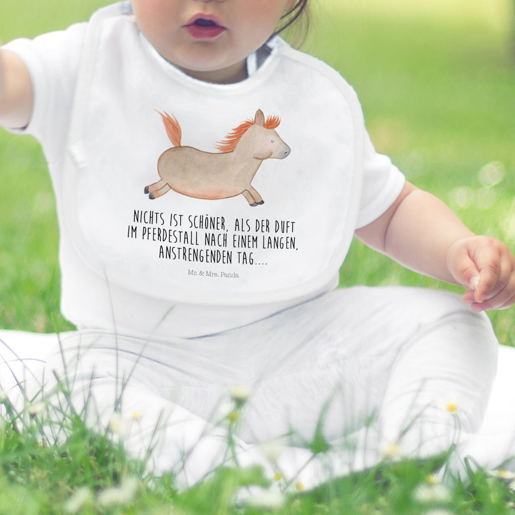 Organic Babylätzchen Pferd springt Baby, Lätzchen, Spucktuch, Sabberlätzchen, Klettlätzchen, Babygeschenk, Baby Lätzchen, Geschenk für Geburt, Geschenk zur Geburt, Baby Spucktuch, Babyausstattung, Geschenkidee für Babyparty, Bauernhof, Hoftiere, Landwirt, Landwirtin, Pferd, Pony, Pferde, Stall, Pferdestall, ausreiten, reiten, Pferdebesitzer