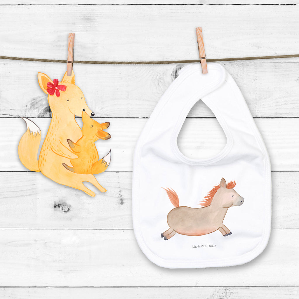 Organic Babylätzchen Pferd springt Baby, Lätzchen, Spucktuch, Sabberlätzchen, Klettlätzchen, Babygeschenk, Baby Lätzchen, Geschenk für Geburt, Geschenk zur Geburt, Baby Spucktuch, Babyausstattung, Geschenkidee für Babyparty, Bauernhof, Hoftiere, Landwirt, Landwirtin, Pferd, Pony, Pferde, Stall, Pferdestall, ausreiten, reiten, Pferdebesitzer