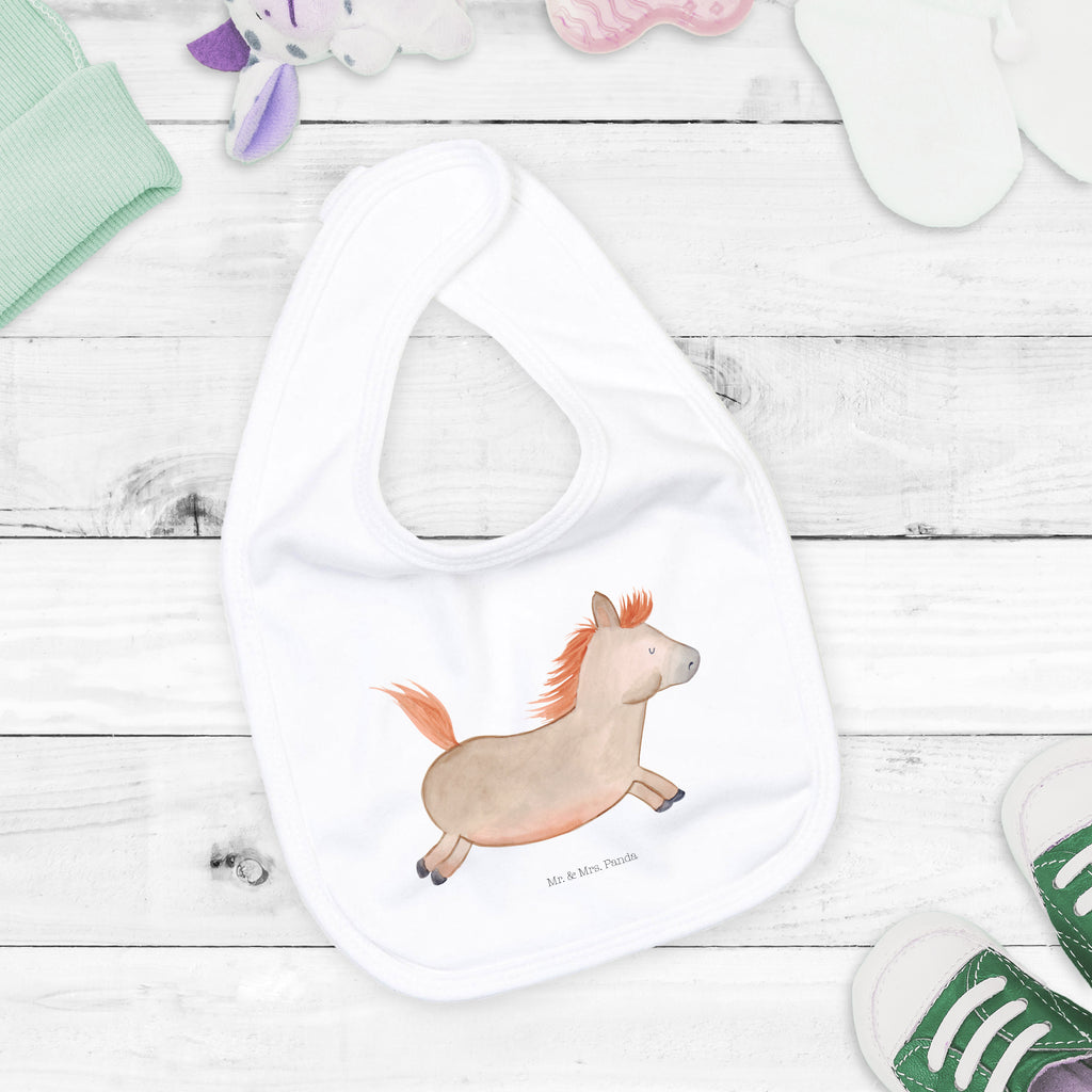 Organic Babylätzchen Pferd springt Baby, Lätzchen, Spucktuch, Sabberlätzchen, Klettlätzchen, Babygeschenk, Baby Lätzchen, Geschenk für Geburt, Geschenk zur Geburt, Baby Spucktuch, Babyausstattung, Geschenkidee für Babyparty, Bauernhof, Hoftiere, Landwirt, Landwirtin, Pferd, Pony, Pferde, Stall, Pferdestall, ausreiten, reiten, Pferdebesitzer