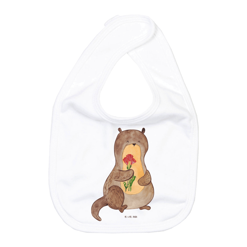 Organic Babylätzchen Otter Blumenstrauß Baby, Lätzchen, Spucktuch, Sabberlätzchen, Klettlätzchen, Babygeschenk, Baby Lätzchen, Geschenk für Geburt, Geschenk zur Geburt, Baby Spucktuch, Babyausstattung, Geschenkidee für Babyparty, Otter, Fischotter, Seeotter, Otter Seeotter See Otter
