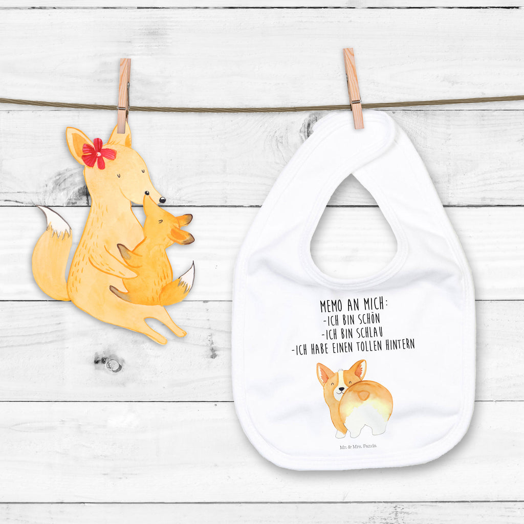 Organic Babylätzchen Corgie Po Baby, Lätzchen, Spucktuch, Sabberlätzchen, Klettlätzchen, Babygeschenk, Baby Lätzchen, Geschenk für Geburt, Geschenk zur Geburt, Baby Spucktuch, Babyausstattung, Geschenkidee für Babyparty, Hund, Hundemotiv, Haustier, Hunderasse, Tierliebhaber, Hundebesitzer, Sprüche, Corgie, Hundeliebe, Motivation, Selbstliebe, Spruch