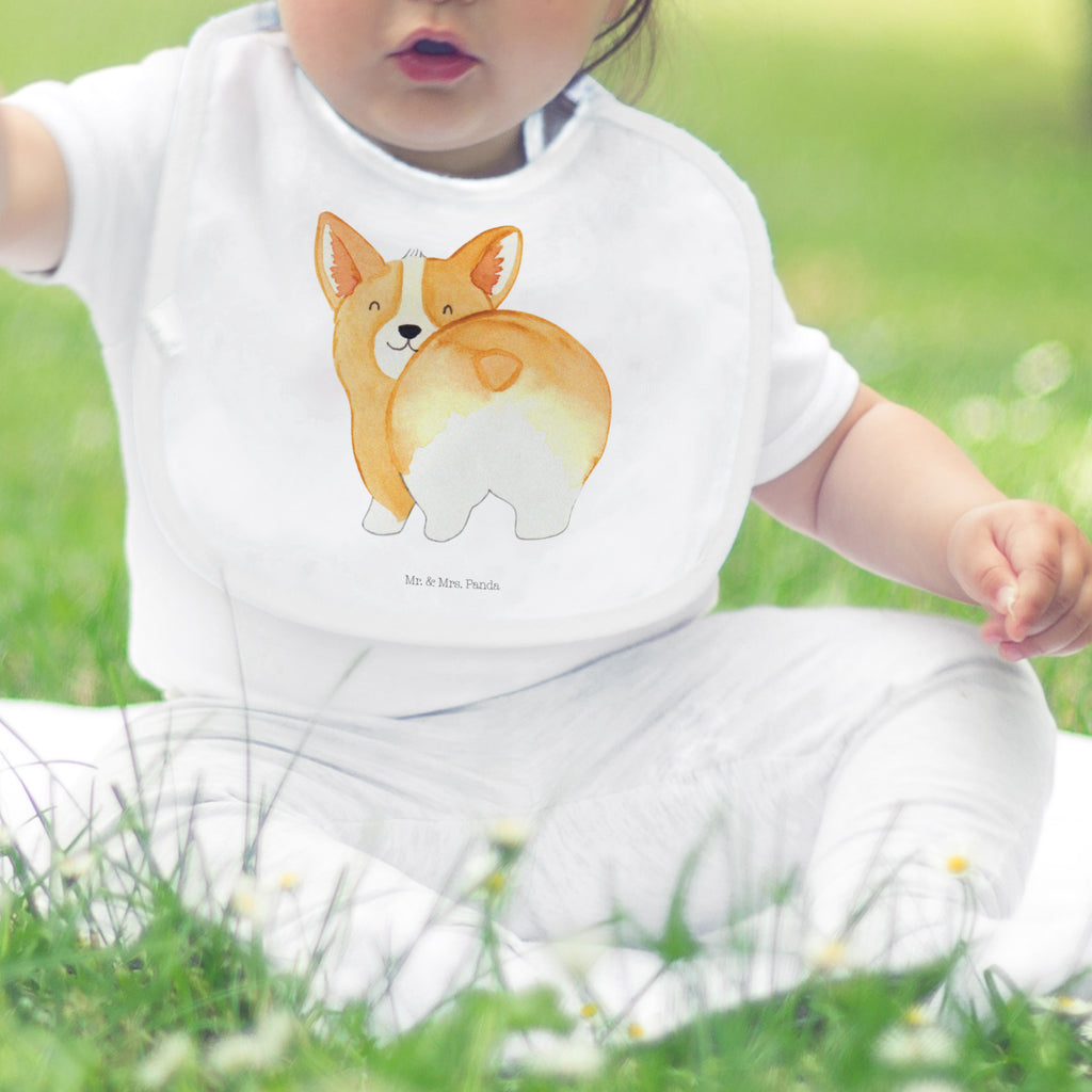 Organic Babylätzchen Corgie Po Baby, Lätzchen, Spucktuch, Sabberlätzchen, Klettlätzchen, Babygeschenk, Baby Lätzchen, Geschenk für Geburt, Geschenk zur Geburt, Baby Spucktuch, Babyausstattung, Geschenkidee für Babyparty, Hund, Hundemotiv, Haustier, Hunderasse, Tierliebhaber, Hundebesitzer, Sprüche, Corgie, Hundeliebe, Motivation, Selbstliebe, Spruch