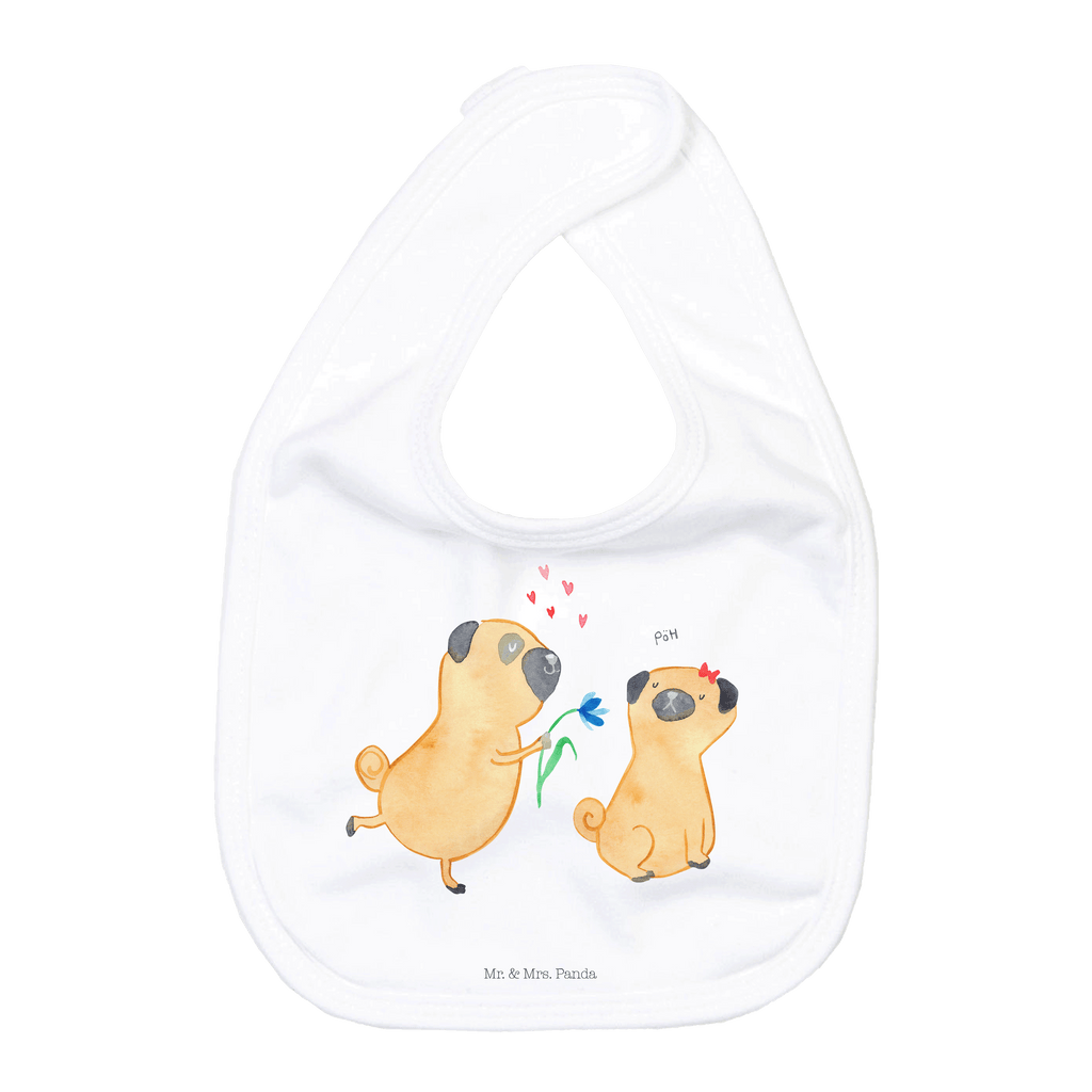 Organic Babylätzchen Mops verliebt Baby, Lätzchen, Spucktuch, Sabberlätzchen, Klettlätzchen, Babygeschenk, Baby Lätzchen, Geschenk für Geburt, Geschenk zur Geburt, Baby Spucktuch, Babyausstattung, Geschenkidee für Babyparty, Hund, Hundemotiv, Haustier, Hunderasse, Tierliebhaber, Hundebesitzer, Sprüche, Mops, Möpse, Hundeliebe, verliebt, Liebe, Liebesspruch. Verlobt, Geschenk Freund, Partner