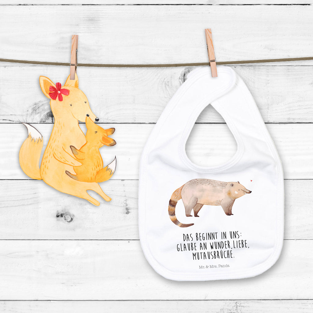 Organic Babylätzchen Nasenbaer Baby, Lätzchen, Spucktuch, Sabberlätzchen, Klettlätzchen, Babygeschenk, Baby Lätzchen, Geschenk für Geburt, Geschenk zur Geburt, Baby Spucktuch, Babyausstattung, Geschenkidee für Babyparty, Tiermotive, Gute Laune, lustige Sprüche, Tiere, Nasenbär, Nasenbären, Rüsselbär, Bär
