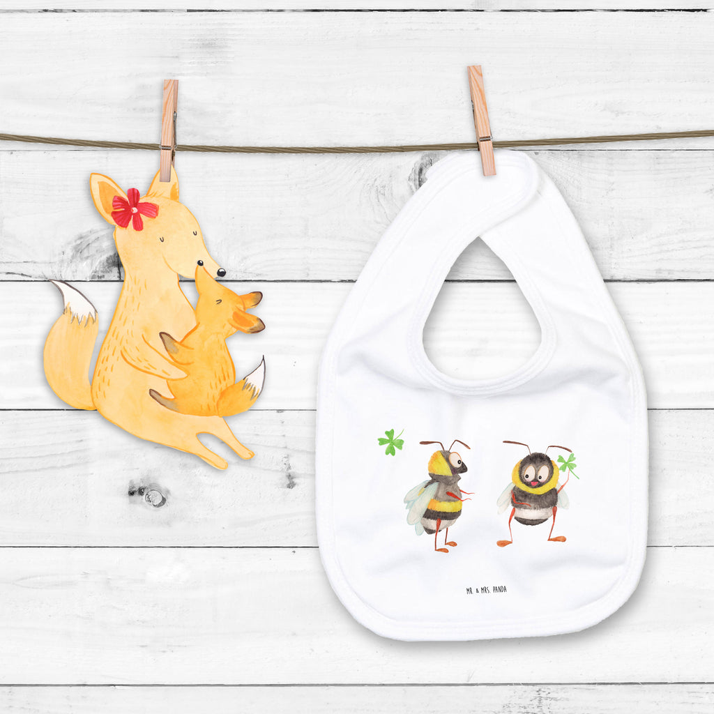 Organic Babylätzchen Hummeln mit Kleeblatt Baby, Lätzchen, Spucktuch, Sabberlätzchen, Klettlätzchen, Babygeschenk, Baby Lätzchen, Geschenk für Geburt, Geschenk zur Geburt, Baby Spucktuch, Babyausstattung, Geschenkidee für Babyparty, Tiermotive, Gute Laune, lustige Sprüche, Tiere, Hummel, Biene, Spruch positiv, Biene Deko, Spruch schön, glücklich sein, glücklich werden, Spruch fröhlich
