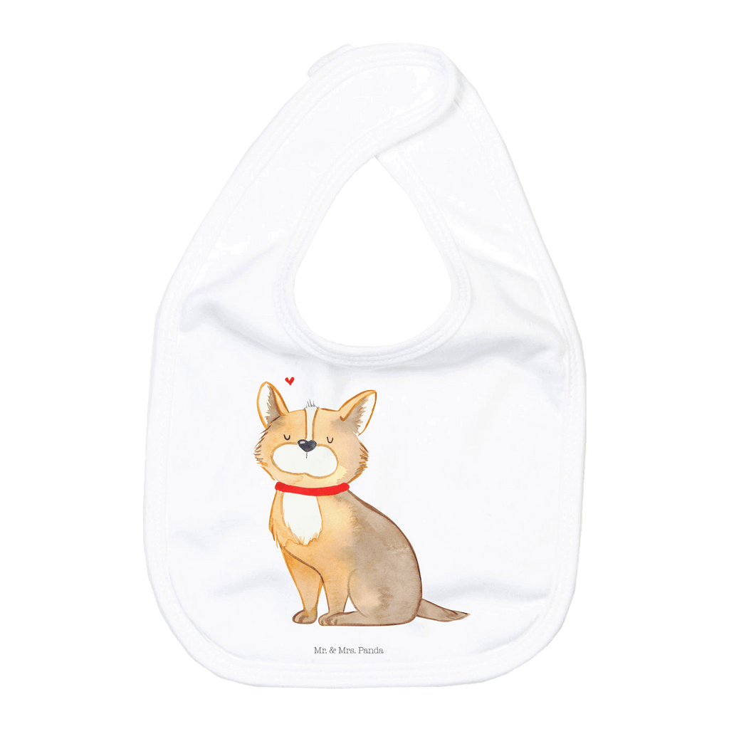 Organic Babylätzchen Hundeglück Baby, Lätzchen, Spucktuch, Sabberlätzchen, Klettlätzchen, Babygeschenk, Baby Lätzchen, Geschenk für Geburt, Geschenk zur Geburt, Baby Spucktuch, Babyausstattung, Geschenkidee für Babyparty, Hund, Hundemotiv, Haustier, Hunderasse, Tierliebhaber, Hundebesitzer, Sprüche, Corgie, Hundeliebe, Spruch, Hundemama, Liebe