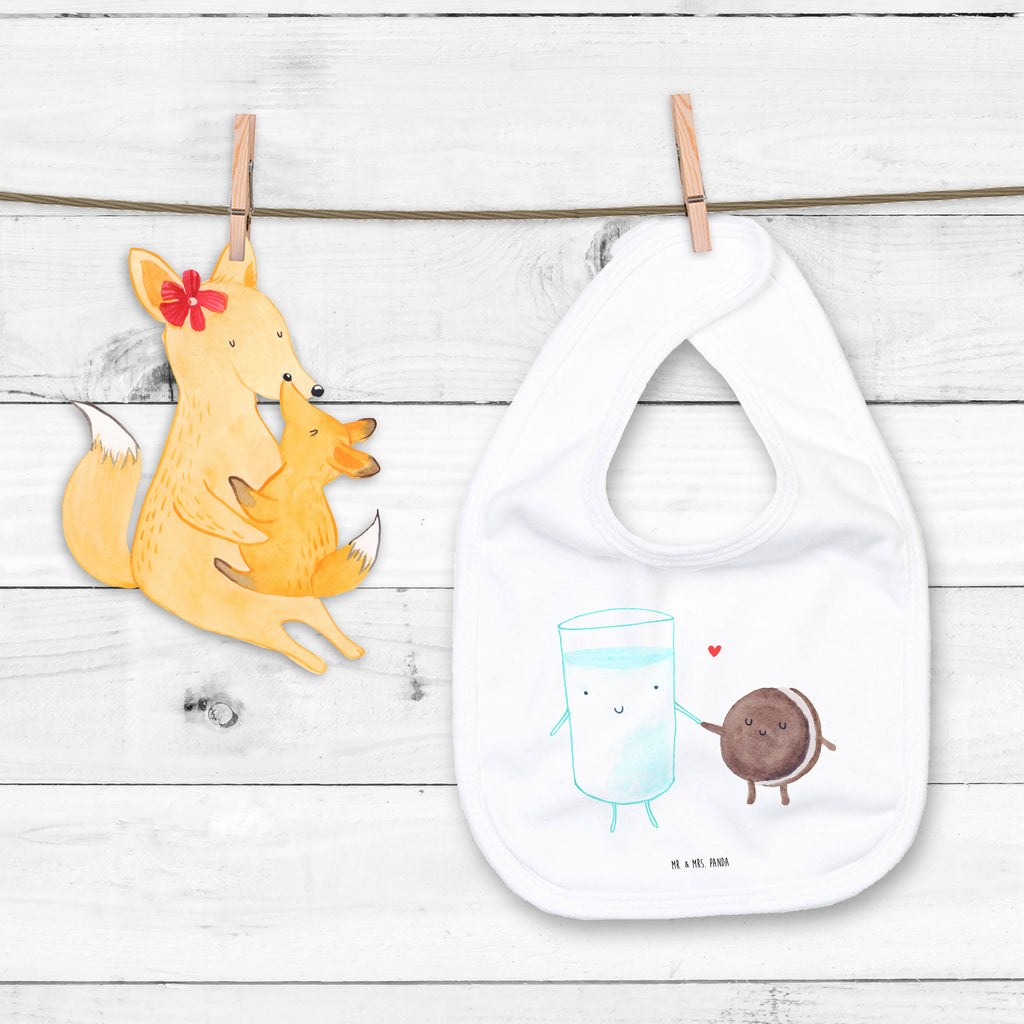 Organic Babylätzchen Milch & Keks Baby, Lätzchen, Spucktuch, Sabberlätzchen, Klettlätzchen, Babygeschenk, Baby Lätzchen, Geschenk für Geburt, Geschenk zur Geburt, Baby Spucktuch, Babyausstattung, Geschenkidee für Babyparty, Tiermotive, Gute Laune, lustige Sprüche, Tiere, Milk, Cookie, Milch, Keks, Kekse, Kaffee, Einladung Frühstück, Motiv süß, romantisch, perfektes Paar
