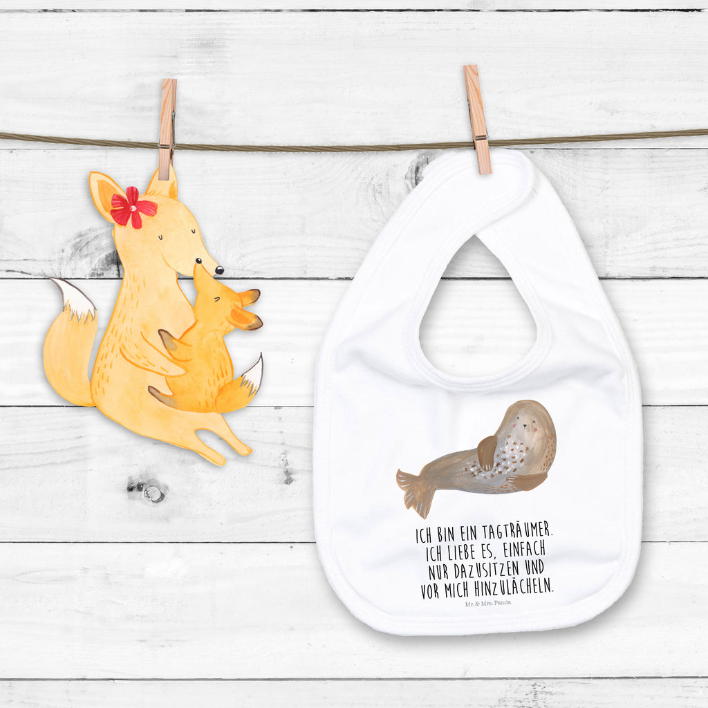 Organic Babylätzchen Robbe lachend Baby, Lätzchen, Spucktuch, Sabberlätzchen, Klettlätzchen, Babygeschenk, Baby Lätzchen, Geschenk für Geburt, Geschenk zur Geburt, Baby Spucktuch, Babyausstattung, Geschenkidee für Babyparty, Tiermotive, Gute Laune, lustige Sprüche, Tiere, Robbe, Robben, Seehund, Strand, Meerestier, Ostsee, Nordsee
