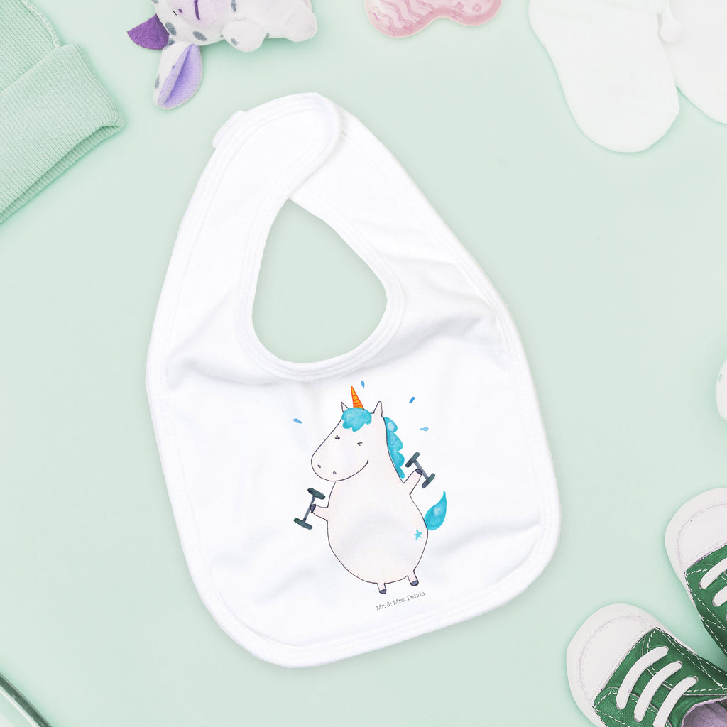 Organic Babylätzchen Einhorn Fitness Baby, Lätzchen, Spucktuch, Sabberlätzchen, Klettlätzchen, Babygeschenk, Baby Lätzchen, Geschenk für Geburt, Geschenk zur Geburt, Baby Spucktuch, Babyausstattung, Geschenkidee für Babyparty, Einhorn, Einhörner, Einhorn Deko, Pegasus, Unicorn, Gym, Fitness, Fitnessstudio, Diät, Abnehmen, Sport, Pumpen, Geräte, Sixpack