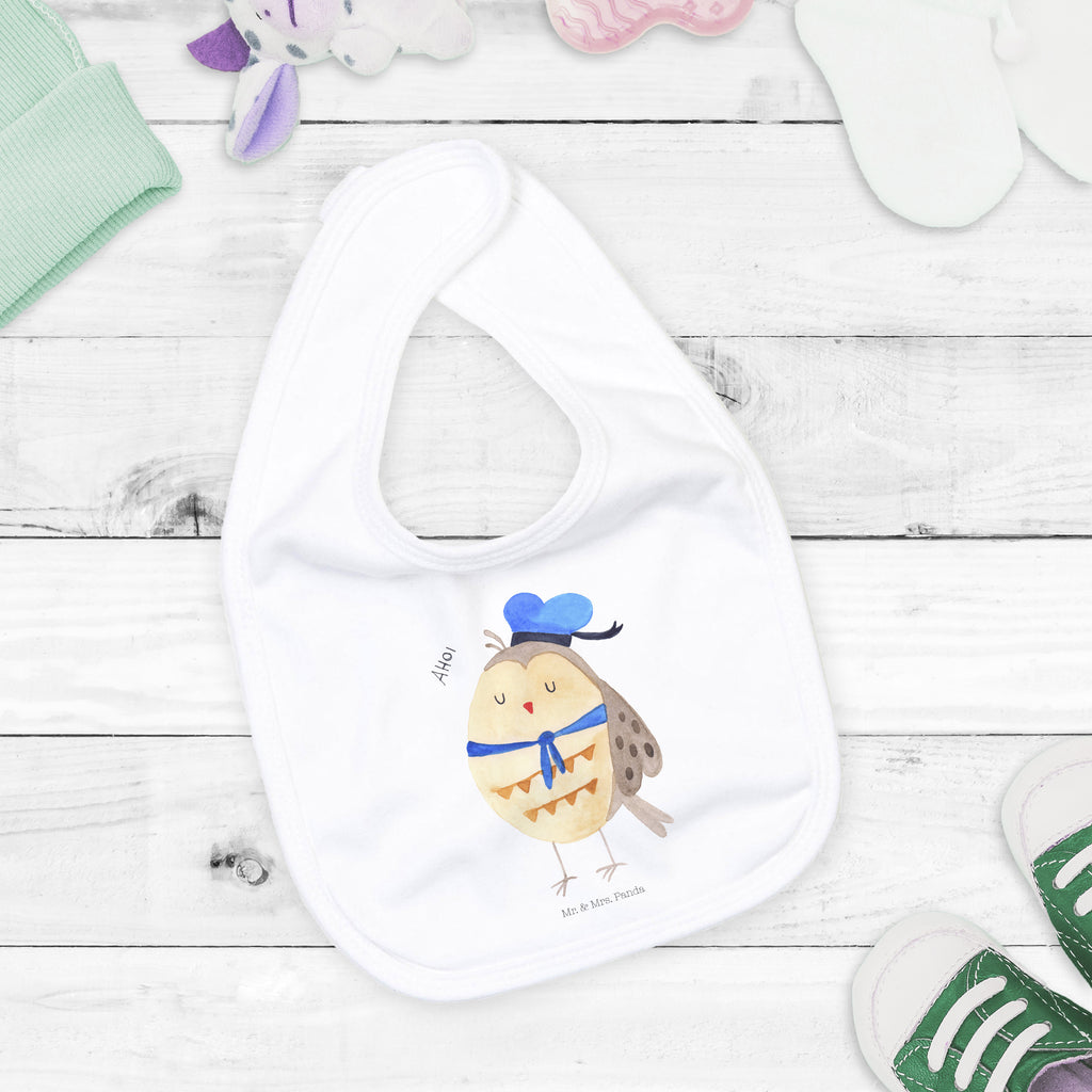 Organic Babylätzchen Eule Matrosen Baby, Lätzchen, Spucktuch, Sabberlätzchen, Klettlätzchen, Babygeschenk, Baby Lätzchen, Geschenk für Geburt, Geschenk zur Geburt, Baby Spucktuch, Babyausstattung, Geschenkidee für Babyparty, Eule, Eule Spruch, Eule Deko, Owl, Wortspiel lustig, Matrose, Freundin, Ehe, Seefahrer, Heimathafen, Hochzeitstag Geschenk