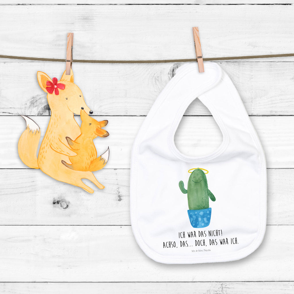 Organic Babylätzchen Kaktus Heilig Baby, Lätzchen, Spucktuch, Sabberlätzchen, Klettlätzchen, Babygeschenk, Baby Lätzchen, Geschenk für Geburt, Geschenk zur Geburt, Baby Spucktuch, Babyausstattung, Geschenkidee für Babyparty, Kaktus, Kakteen, frech, lustig, Kind, Eltern, Familie, Bruder, Schwester, Schwestern, Freundin, Heiligenschein