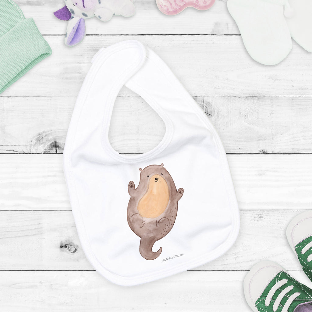Organic Babylätzchen Otter Umarmen Baby, Lätzchen, Spucktuch, Sabberlätzchen, Klettlätzchen, Babygeschenk, Baby Lätzchen, Geschenk für Geburt, Geschenk zur Geburt, Baby Spucktuch, Babyausstattung, Geschenkidee für Babyparty, Otter, Fischotter, Seeotter, Otter Seeotter See Otter