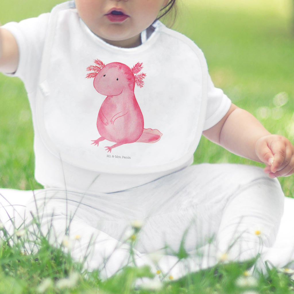 Organic Babylätzchen Axolotl Baby, Lätzchen, Spucktuch, Sabberlätzchen, Klettlätzchen, Babygeschenk, Baby Lätzchen, Geschenk für Geburt, Geschenk zur Geburt, Baby Spucktuch, Babyausstattung, Geschenkidee für Babyparty, Axolotl, Molch, Axolot, vergnügt, fröhlich, zufrieden, Lebensstil, Weisheit, Lebensweisheit, Liebe, Freundin