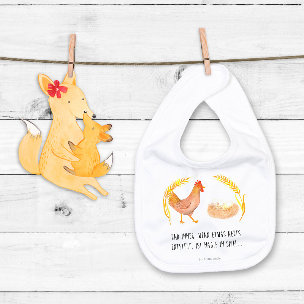 Organic Babylätzchen Huhn stolz Baby, Lätzchen, Spucktuch, Sabberlätzchen, Klettlätzchen, Babygeschenk, Baby Lätzchen, Geschenk für Geburt, Geschenk zur Geburt, Baby Spucktuch, Babyausstattung, Geschenkidee für Babyparty, Bauernhof, Hoftiere, Landwirt, Landwirtin, Hahn, Henne, Hühner, Eier, Hof, Landleben, Motivation, Geburt, Magie, Spruch, Schwangerschaft