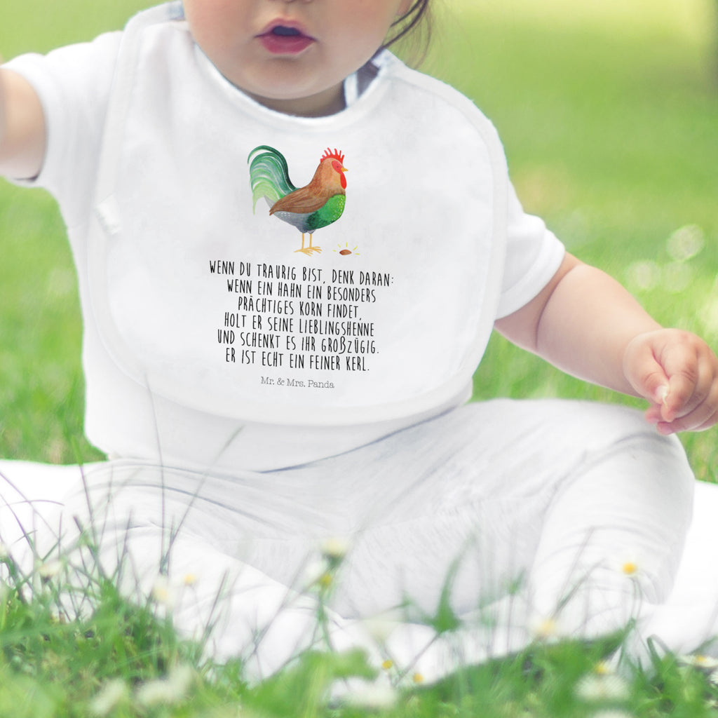 Organic Babylätzchen Hahn mit Korn Baby, Lätzchen, Spucktuch, Sabberlätzchen, Klettlätzchen, Babygeschenk, Baby Lätzchen, Geschenk für Geburt, Geschenk zur Geburt, Baby Spucktuch, Babyausstattung, Geschenkidee für Babyparty, Bauernhof, Hoftiere, Landwirt, Landwirtin, Hahn, Korn, Henne, Eier, Natur