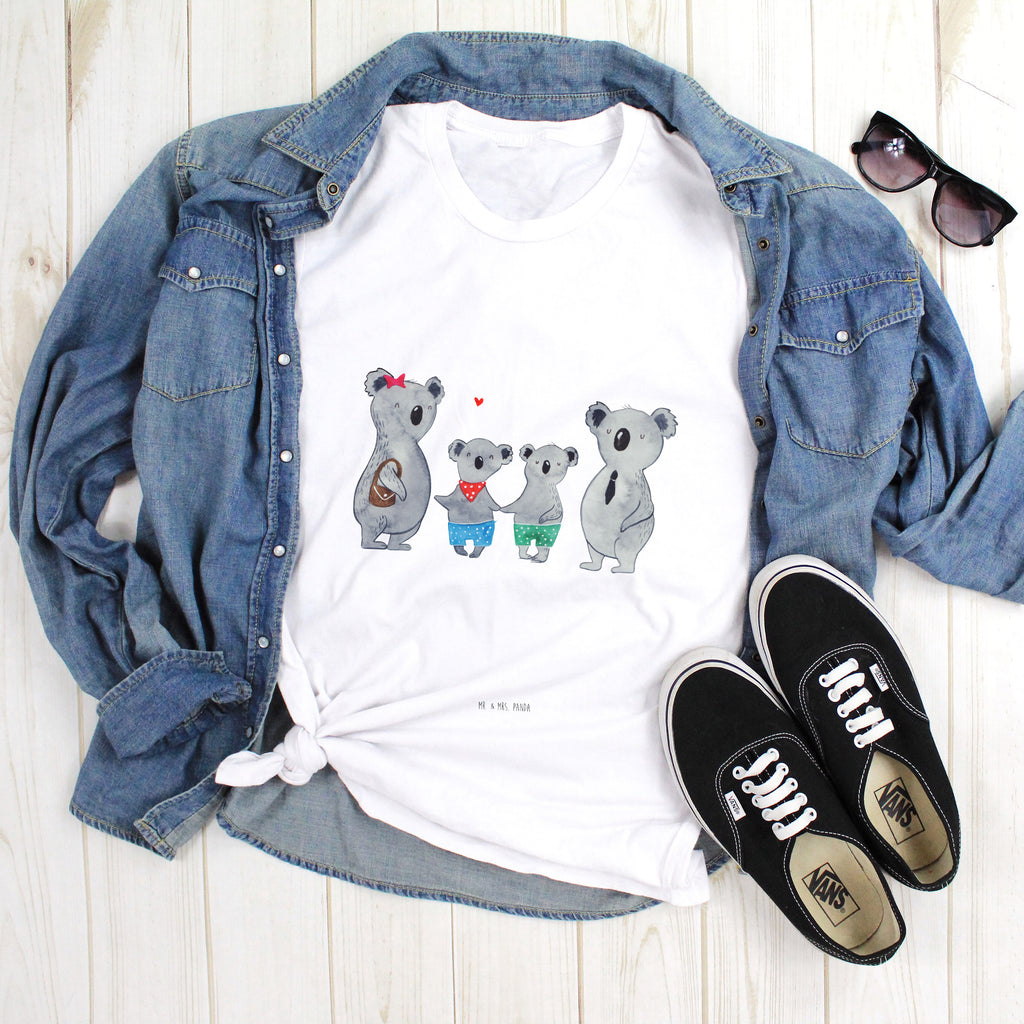 Größe S T-Shirt Koala Familie zwei T-Shirt, Shirt, Tshirt, Lustiges T-Shirt, T-Shirt mit Spruch, Party, Junggesellenabschied, Jubiläum, Geburstag, Herrn, Damen, Männer, Frauen, Schlafshirt, Nachthemd, Sprüche, Familie, Vatertag, Muttertag, Bruder, Schwester, Mama, Papa, Oma, Opa, Koala, Koalabär, beste Familie, Familienzeit, Familienleben, Koalafamilie, Lieblingsfamilie