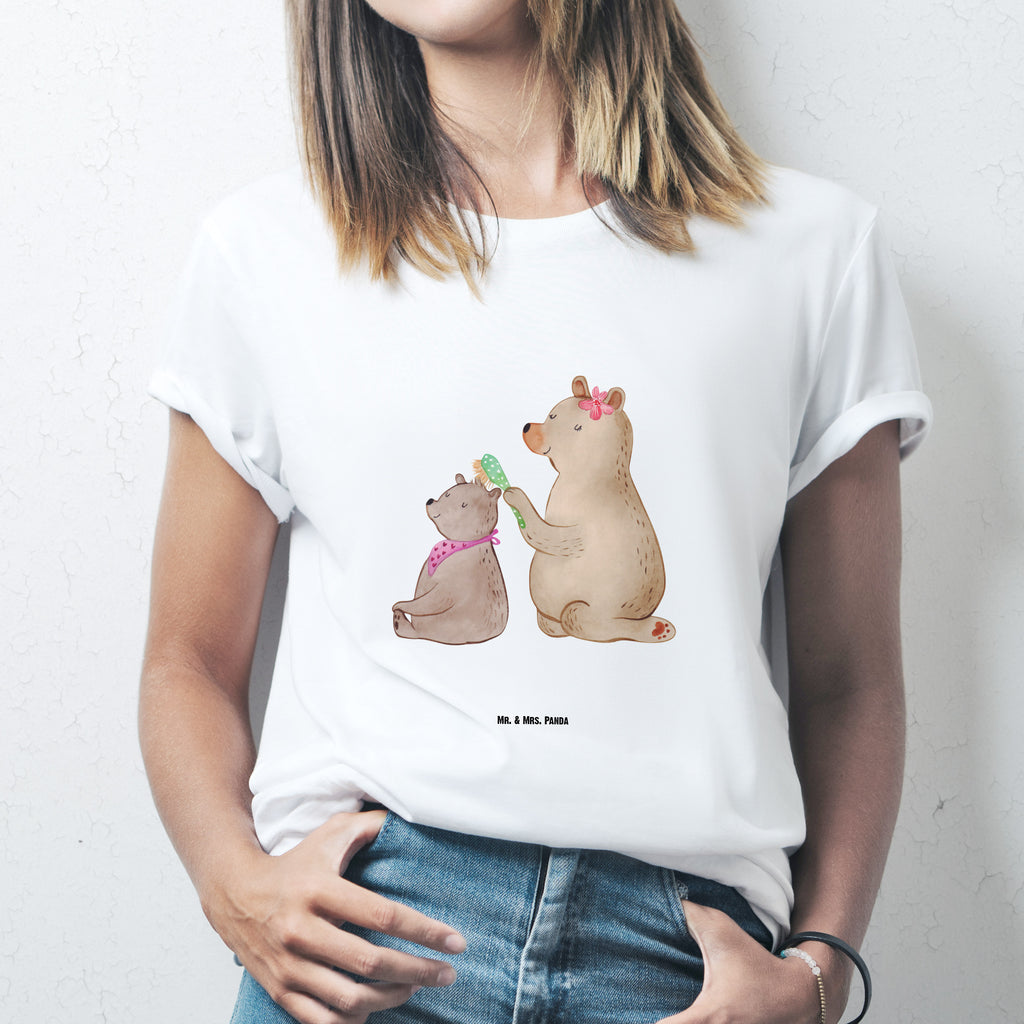 Größe L T-Shirt Bär mit Kind T-Shirt, Shirt, Tshirt, Lustiges T-Shirt, T-Shirt mit Spruch, Party, Junggesellenabschied, Jubiläum, Geburstag, Herrn, Damen, Männer, Frauen, Schlafshirt, Nachthemd, Sprüche, Familie, Vatertag, Muttertag, Bruder, Schwester, Mama, Papa, Oma, Opa, Geschenk, Mutti, Mutter