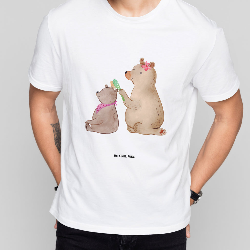 Größe L T-Shirt Bär mit Kind T-Shirt, Shirt, Tshirt, Lustiges T-Shirt, T-Shirt mit Spruch, Party, Junggesellenabschied, Jubiläum, Geburstag, Herrn, Damen, Männer, Frauen, Schlafshirt, Nachthemd, Sprüche, Familie, Vatertag, Muttertag, Bruder, Schwester, Mama, Papa, Oma, Opa, Geschenk, Mutti, Mutter